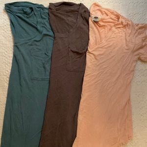 Three shirts